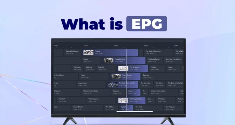 what is EPG iptv uk