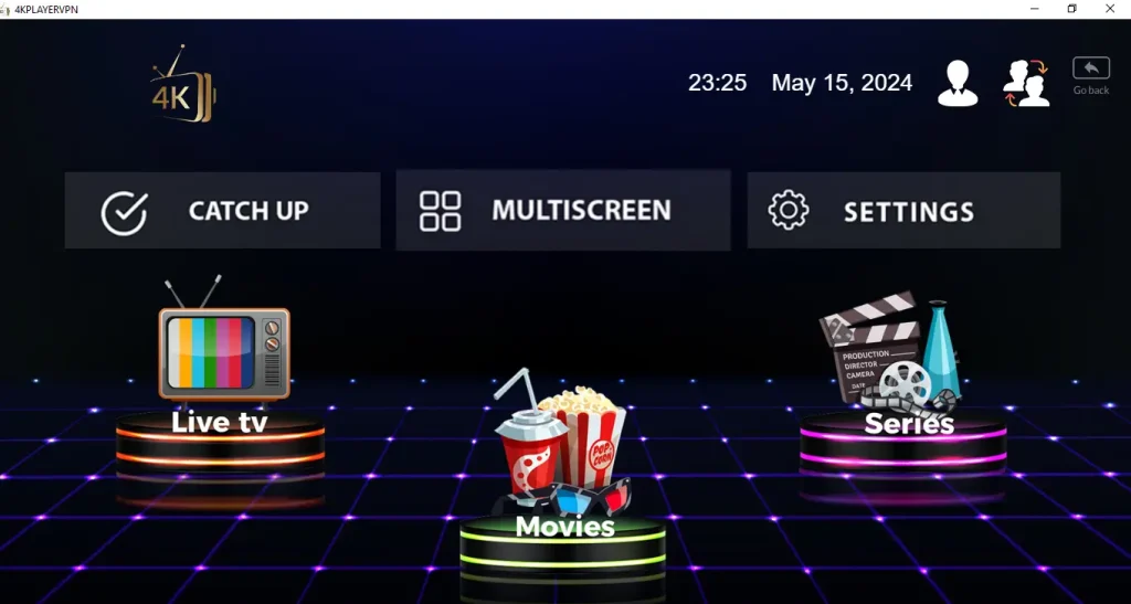 4K iptv player