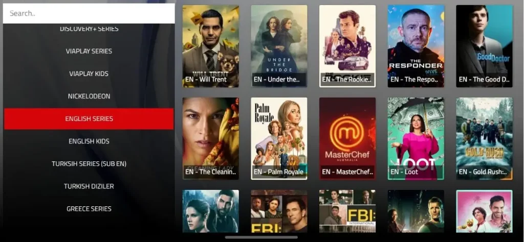 strong 4k iptv Series